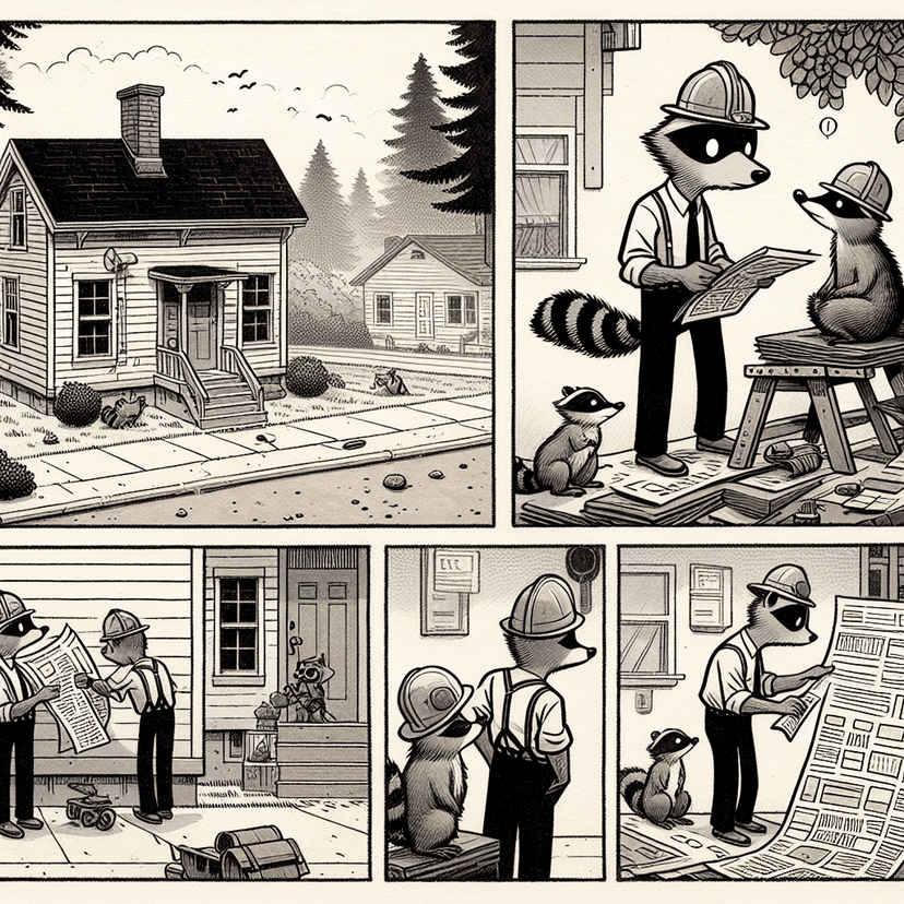 "Even the raccoons know networking is key to a successful spring!"